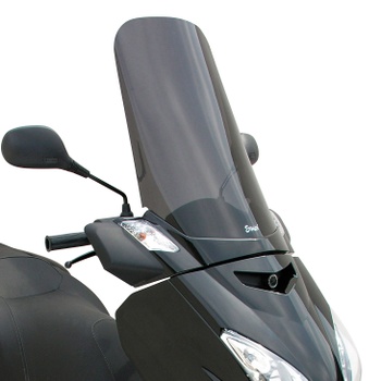 [10201085] Raised protection screen for Yamaha X MAX 125/250 2006-2009 (55 cm) (Transparent)