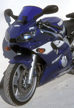 [10200049] Pantalla alta para Yamaha YZF R6 1999-2002 (Azul Celeste)