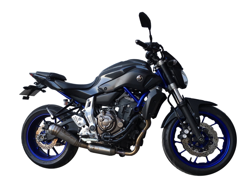 Complete exhaust for YAMAHA MT-07 (2015-16)