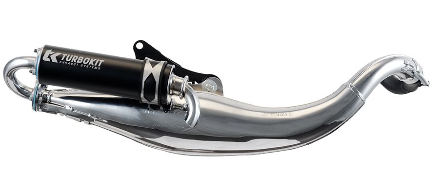 EXHAUST RACING CHROME FOR YAMAHA NEO'S  100 &amp; BWS 100