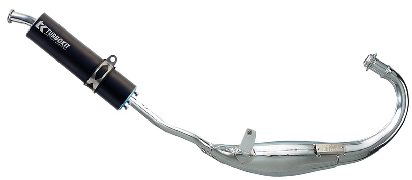 EXHAUST APRILIA RS4 50 2T-DERBI GPR50 R 2010-2016 (CHROME)