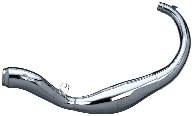 EXHAUST DERBI CROSS GP (HOMOLOGATED - CHROME)