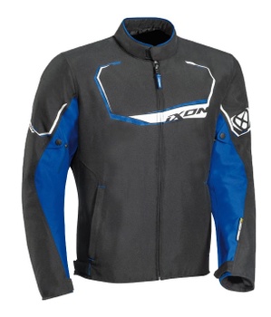 [100101102-1029-S] CHAQUETA DE MOTO IXON CHALLENGE PARA INVIERNO (Negro/Azul, S)