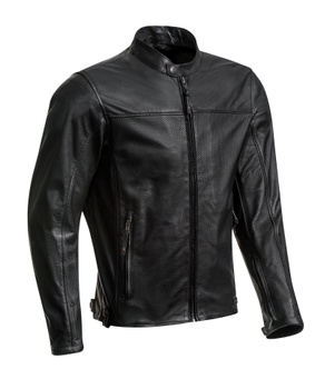 [100201039-1001-S] IXON CRANK AIR MOTORCYCLE JACKET FOR SUMMER (Black, S)