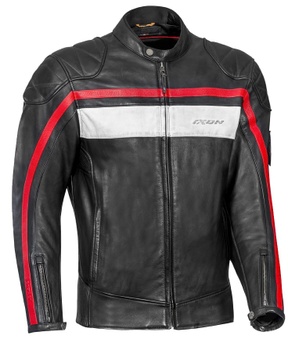 [100201047-6018-S] IXON PIONEER MOTORCYCLE JACKET FOR SUMMER (Brown/Black, S)