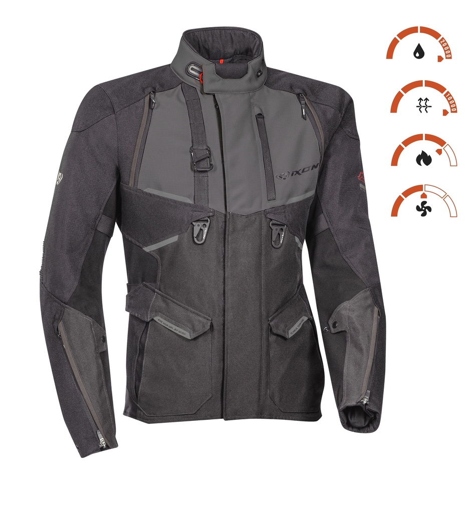 CHAQUETA DE MOTO IXON EDDAS PARA INVIERNO