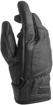 [ZG40706-003-XS] GMS FLORIDA WINTER MOTORCYCLE GLOVES (Black, XS)