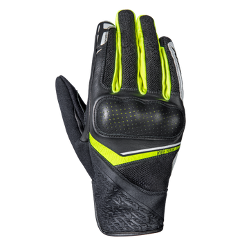 [300111056-1051-S] GUANTES DE MOTO IXON RS LAUNCH (Negro/Amarillo/Blanco, S)