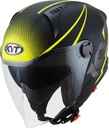 KYT JET HELMET D-CITY COLORFUL