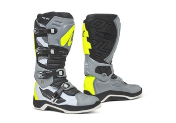 [FORC590-159878-35] BOTAS FORMA PILOT PARA OFF ROAD (Gris/Blanco/Amarillo Fluor, 35)