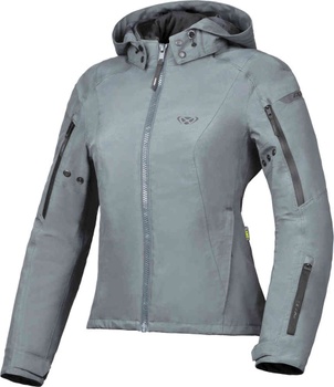 [100102064-8017-XS] CHAQUETA IXON BURNING PARA MUJER (Gris claro, XS)