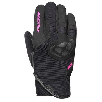 [300112028-1073-XS] GUANTES IXON MS MIG WP LADY PARA INVIERNO (Negro/Fucsia, XS)