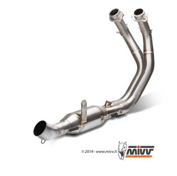 [H.051.C1] MIVV MANIFOLD (COMPATBLE WITH MIVV H.051 MUFFLER) HONDA CB 500 F / X /CBR 500 R 2013-15 (NON-CATALYZED MANIFOLDS)