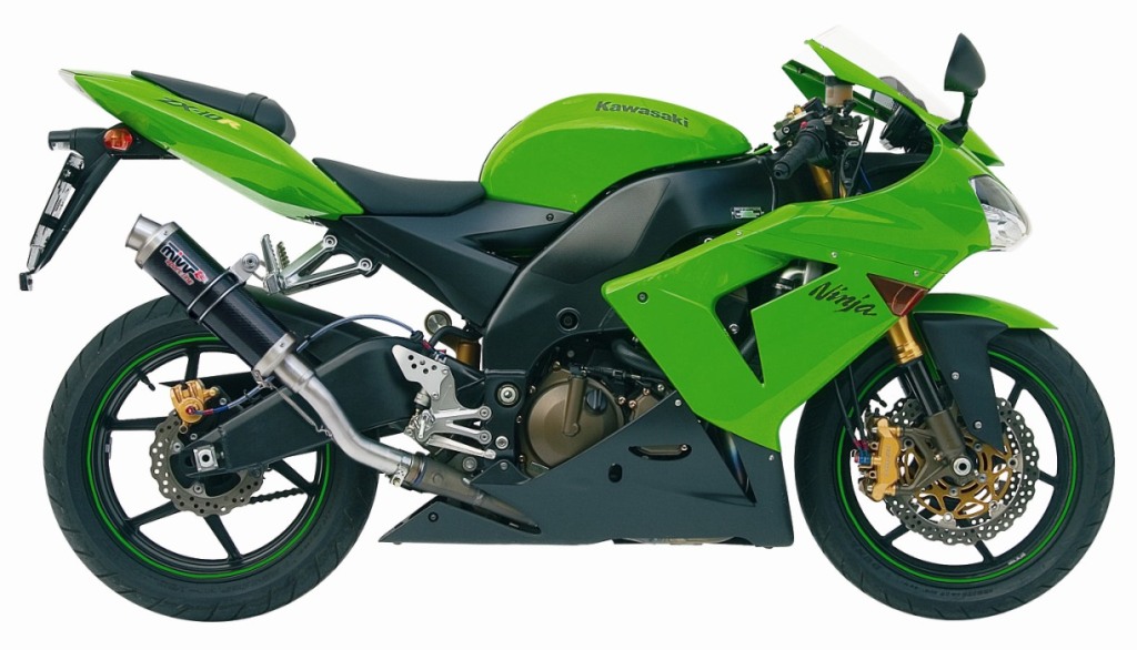 TUBO DE ESCAPE MIVV SLIP-ON GP CARBON KAWASAKI ZX-10 R 2004-05