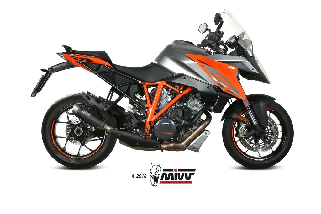 TUBO DE ESCAPE MIVV SLIP-ON GPpro BLACK KTM 1290 SUPERDUKE GT 2016-22