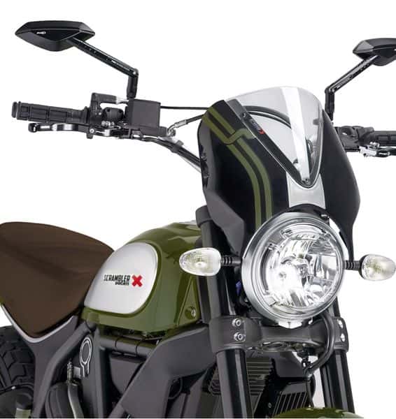 Retro fairing half-screen for DUCATI SCRAMBLER ICON (2015-2022)