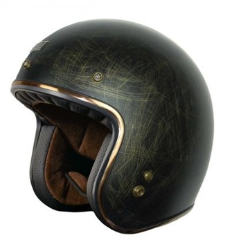 CASCO JET ORIGINE PRIMO SCACCO (Bronce, XS)