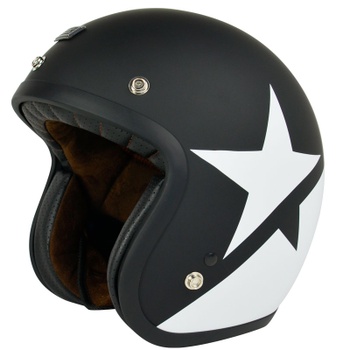 ORIGINE JET HELMET PRIMO STAR (White/Matte Black, XS)