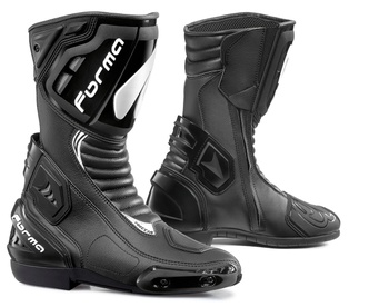 [FORV180-99-37] BOTAS FORMA FRECCIA ESTILO RACING (Negro, 37)