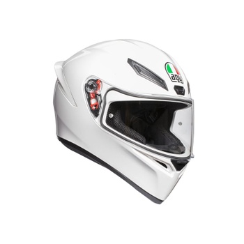 [2118394001-028-XS] AGV FULL-FACE HELMET K1 S (WHITE) (XS)