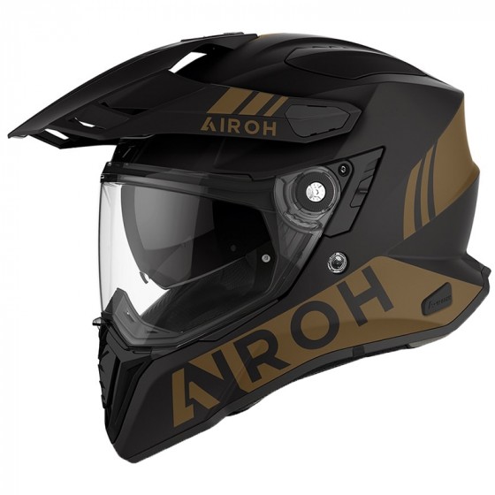 CASCO INTEGRAL AIROH COMMANDER GOLD