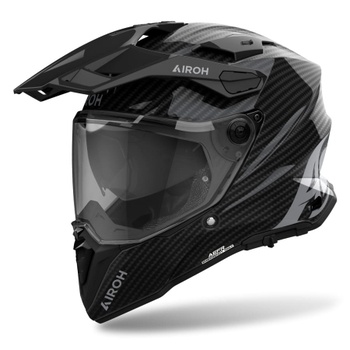 [AI54A13111CAC-XS] CASCO INTEGRAL AIROH COMMANDER 2 FULL CARBON GLOSS (XS)