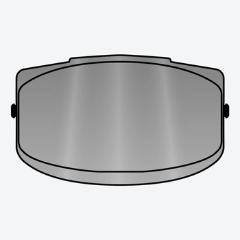 [05GPFS] Visera para casco Airoh GP550 S & GP500 (Transparente)