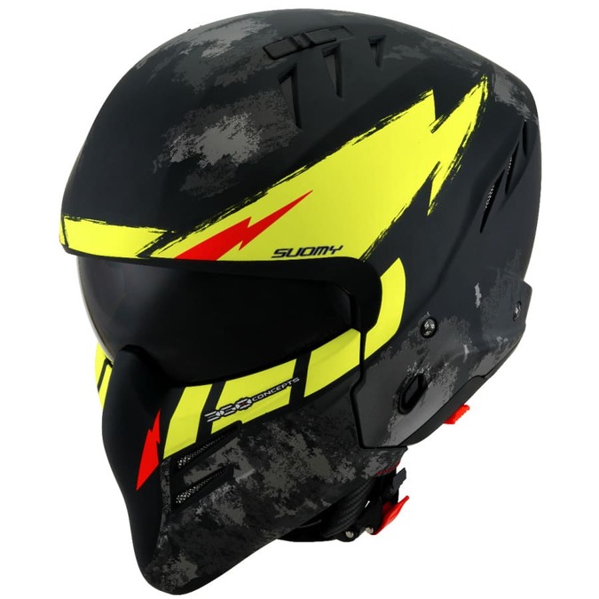 CASCO JET SUOMY ARMOR HI VOLT