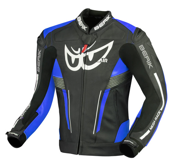 Chaqueta de cuero Berik Air-B para moto