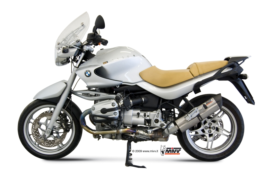 Mivv Slip-On Suono St. Steel con tapa carbono BMW R 1150 R 2000-06