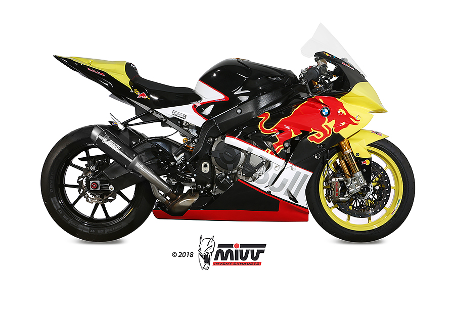 Mivv Slip-On GP Pro carbono BMW S 1000 RR 2017-18