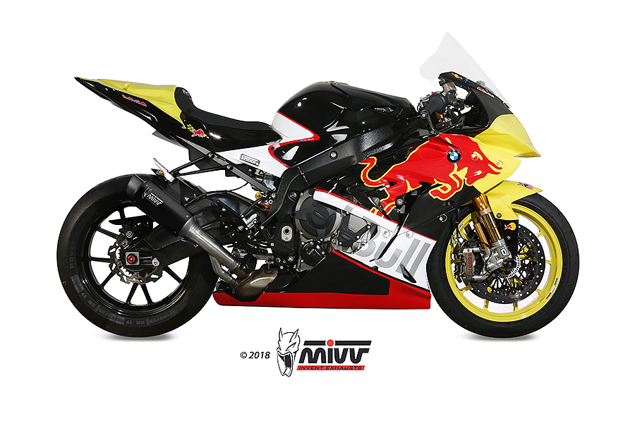 Mivv Slip-On GP Pro black BMW S 1000 RR 2017-18