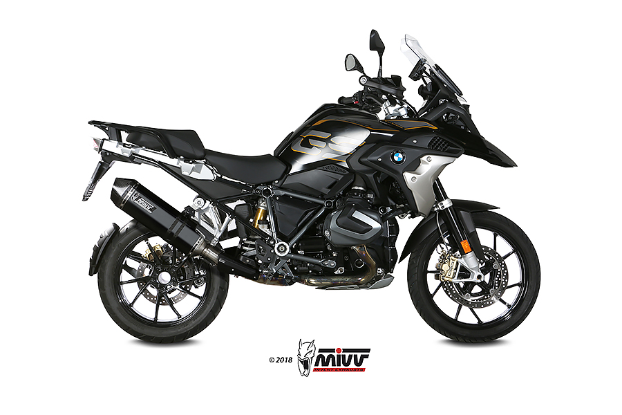 Mivv Slip-On Speed edge black BMW R 1250 GS / Adventure 2019-23