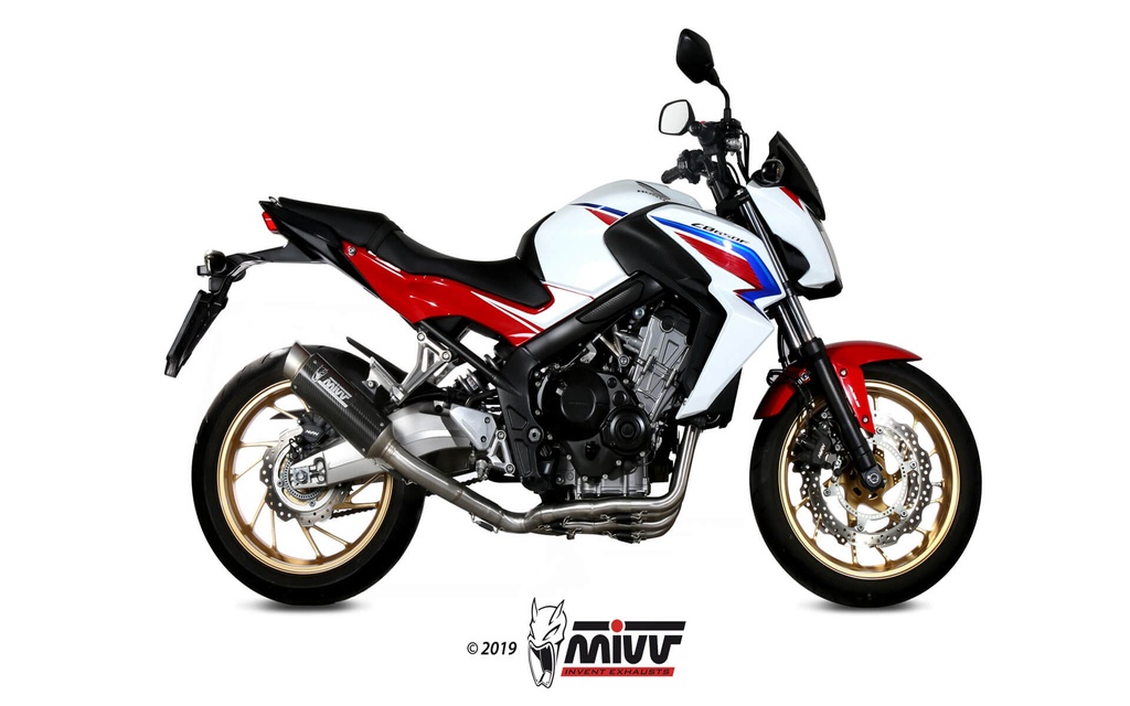 Mivv Full system 4x2x1 GP Pro carbono Honda CB 650 F 2014-18