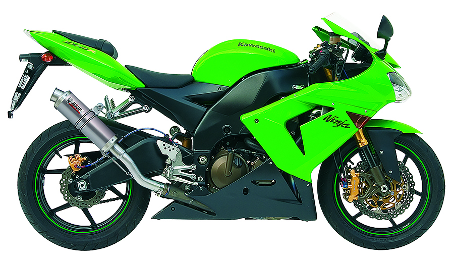 Mivv Slip-On GP titan Kawasaki ZX-10 R 2004-05