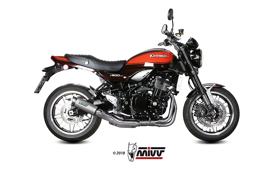 Mivv Slip-On GP Pro titan Kawasaki Z900 RS 2018-24