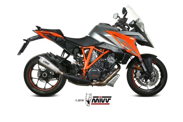 Mivv Slip-On Delta Race St. Steel KTM 1290 Superduke GT 2016-24