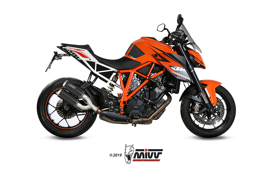 Mivv 2 Slip-On Mk3 carbono KTM 1290 Superduke 2014-19