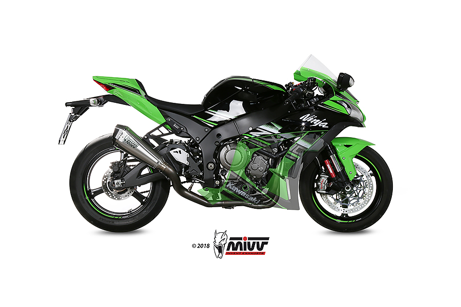 Mivv Full system 4x2x1 Delta Race Full titanium Kawasaki ZX-10 R / RR / SE 2016-24