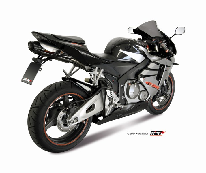 Mivv Slip-On Suono St. Steel con tapa carbono Honda CBR 600 RR 2005-06