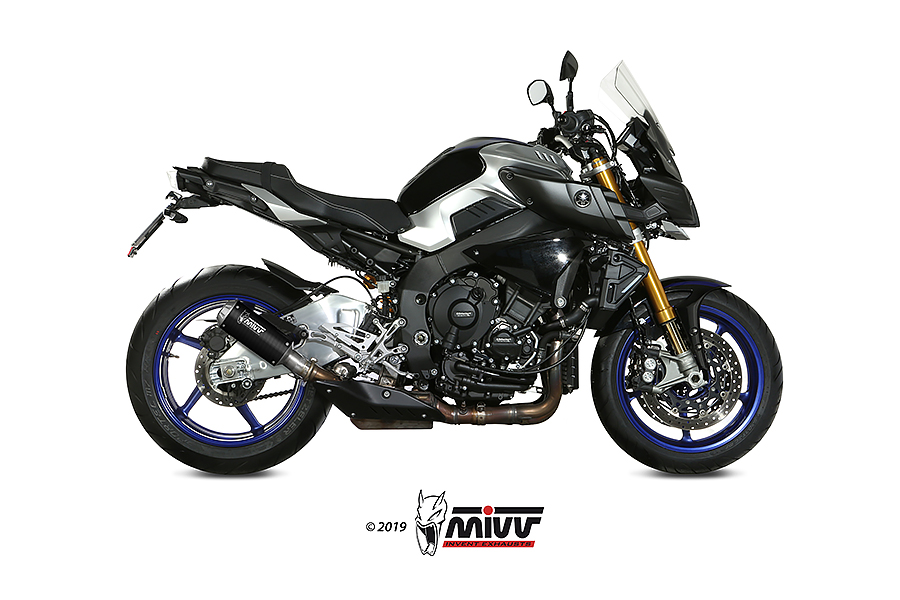 Mivv Slip-On Mk3 carbono Yamaha MT-10 / FZ-10 2016-22