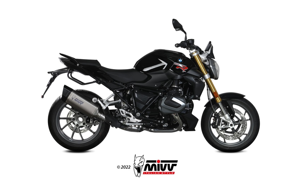 Mivv Slip-On SR-1 titanium BMW R 1250 R / RS 2021-