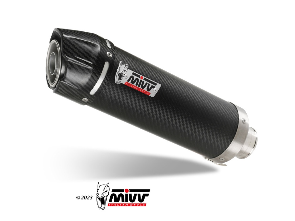 Mivv Slip-On GP carbon con tapa carbono Honda CBR 600 F 2001-10