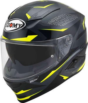 SUOMY FULL-FACE HELMET SPEEDSTAR LUMINESCENCE (Yellow Fluorine, S)