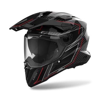 [PAI54A13111CS1C] CASCO INTEGRAL AIROH COMMANDER 2 CARBON STYLISH (XS)