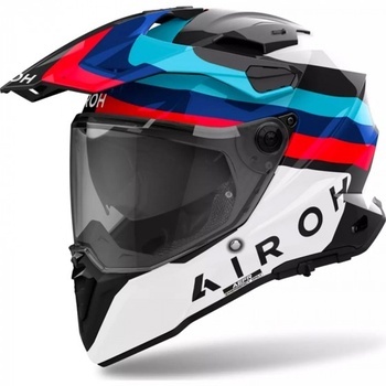 [PAI54A13111DB1C] CASCO INTEGRAL AIROH COMMANDER 2 DOOM (Negro Brillante, XS)