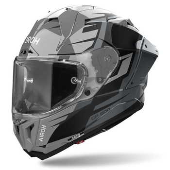 [PAI58AT13G8MM1C] CASCO INTEGRAL AIROH GP 800 MASTER (Gris Metalizado, XS)