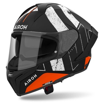 [PAI47A13111SO1C] CASCO INTEGRAL AIROH MATRYX SCOPE (Naranja (Mate), XS)