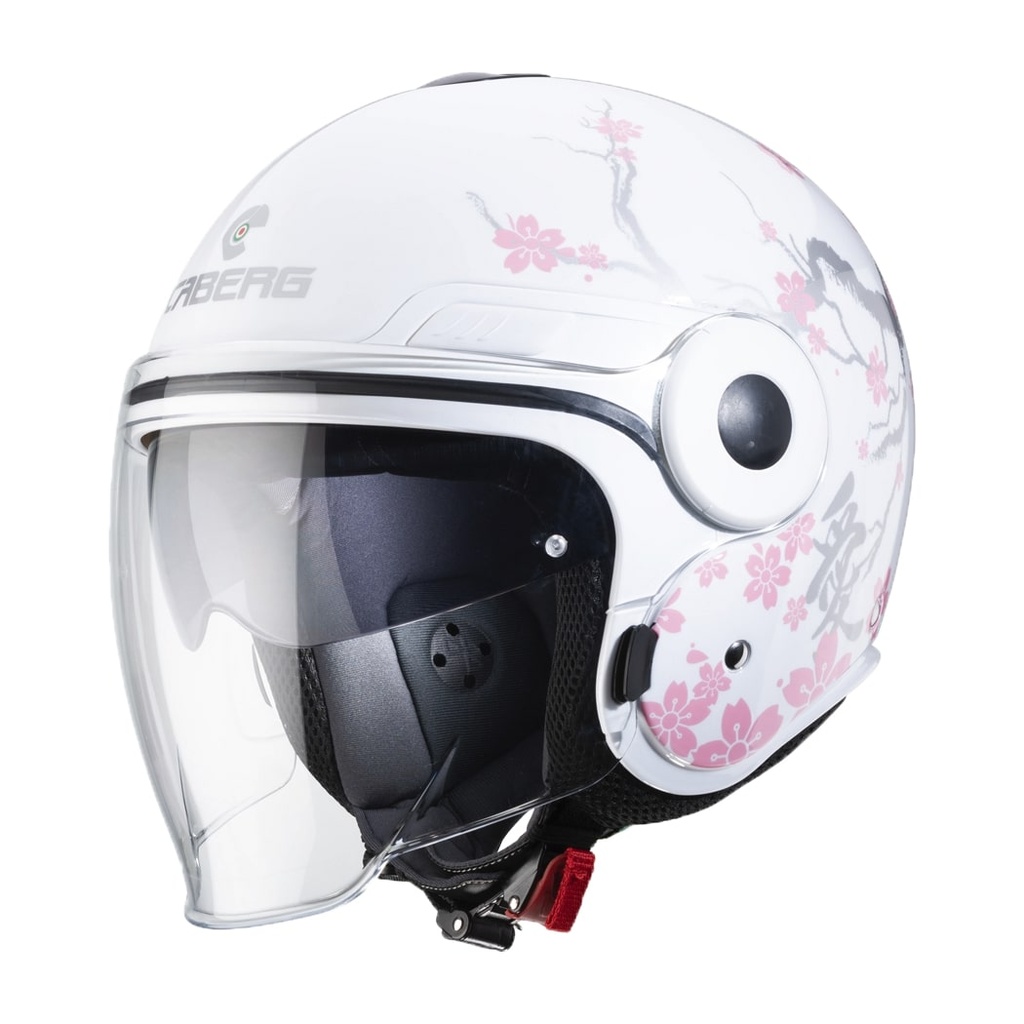 CABERG JET HELMET UPTOWN BLOOM