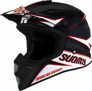 SUOMY OFF ROAD HELMET MX SPEED TRANSITION (White, XS)